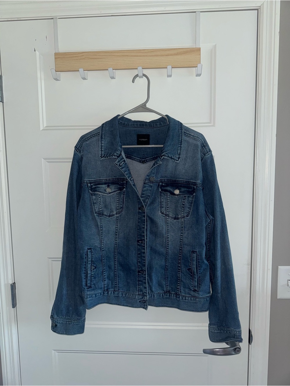 Liverpool Women's Blue Washed Denim Jacket